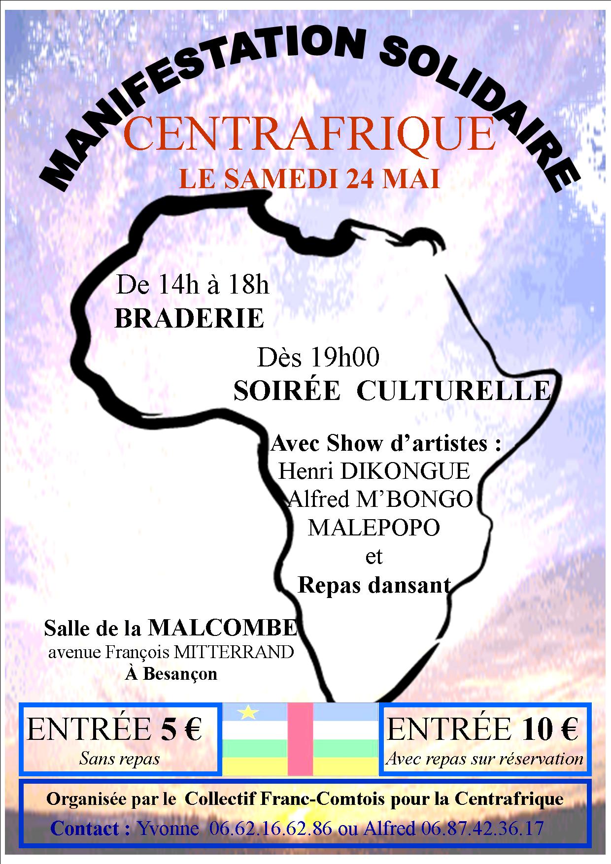 Manifestation Solidaire Centrafrique